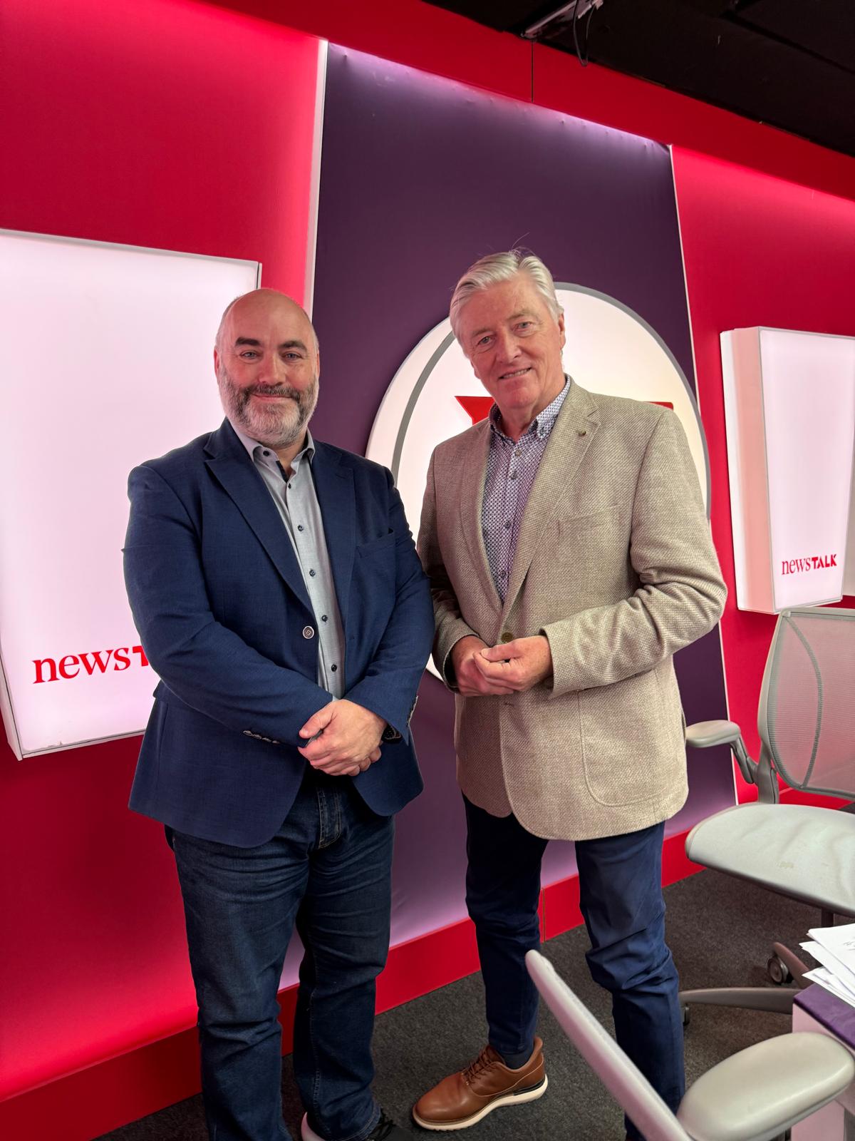 Professor Sean Hynes on Newstalk